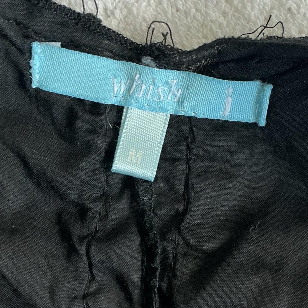 Whish Black Ruffled Midi Dress - Picture 15 of 16